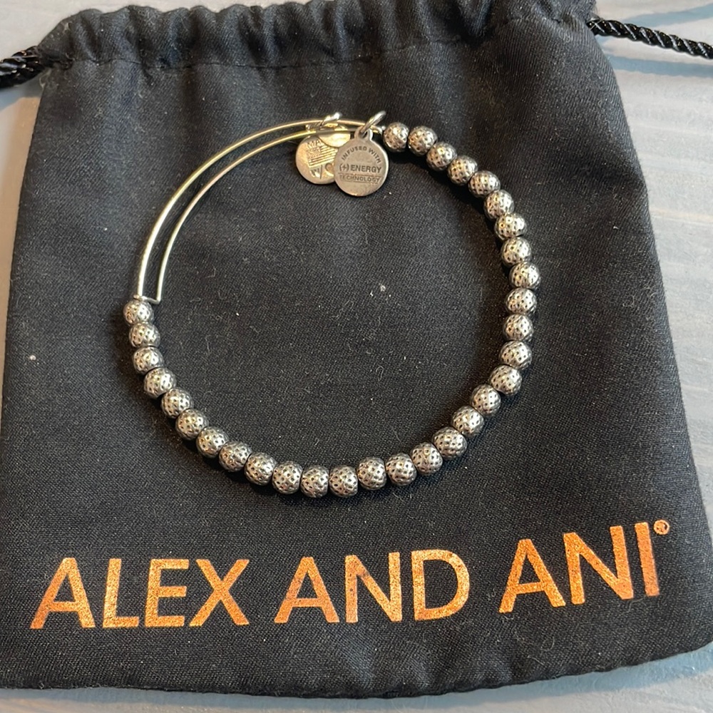 Beaded Alex and Ani Bangle Bracelet